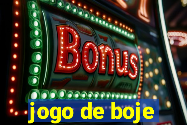 jogo de boje